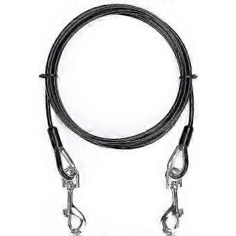 Rust-Proof Galvanised Dog Leash 5m PVC