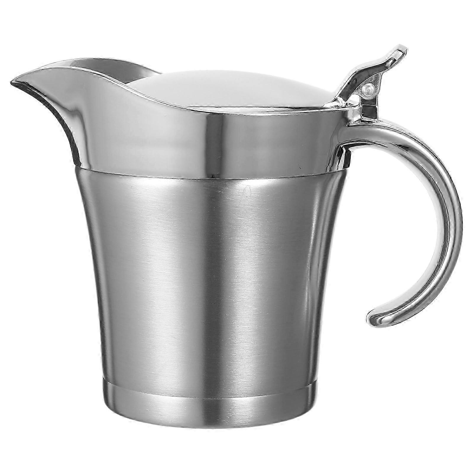 25 Oz Double-Wall Stainless Sauce Server