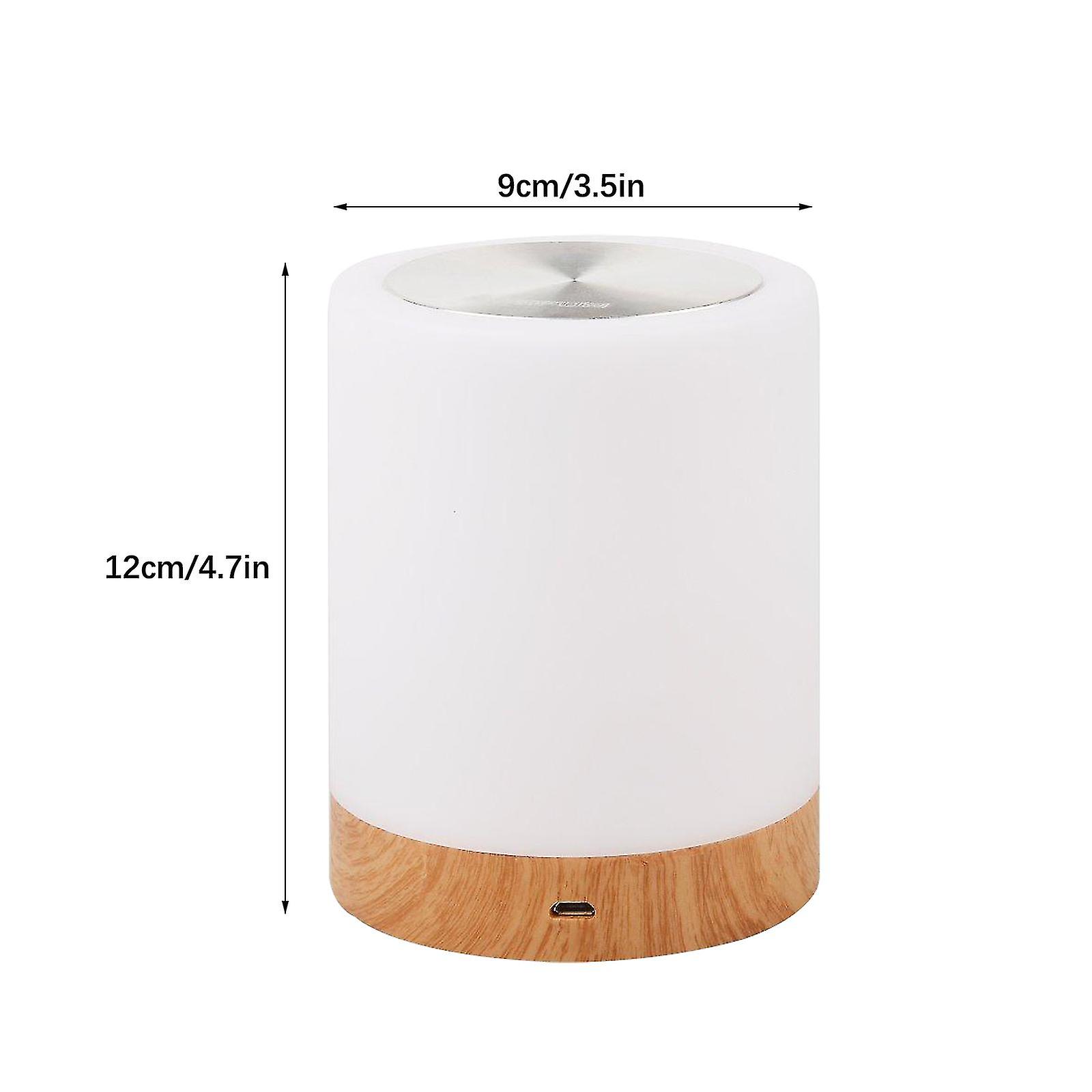 Touch Control Table Lamp,modern Design Smart Dimmable Desktop Led Lights For Read,multi-color
