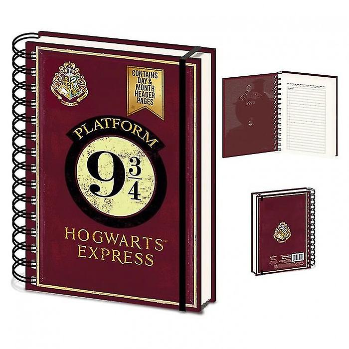 Harry Potter Platform 9 3/4 A5 Notebook