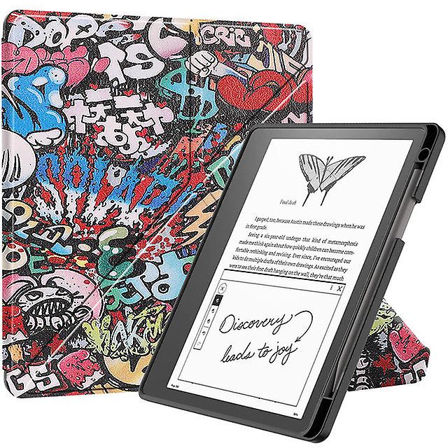 Case Suitable For Kindle Scribe 2022 10.2 Inch Multi-folding Stand Soft TPU Back With Auto Sleep/Wake