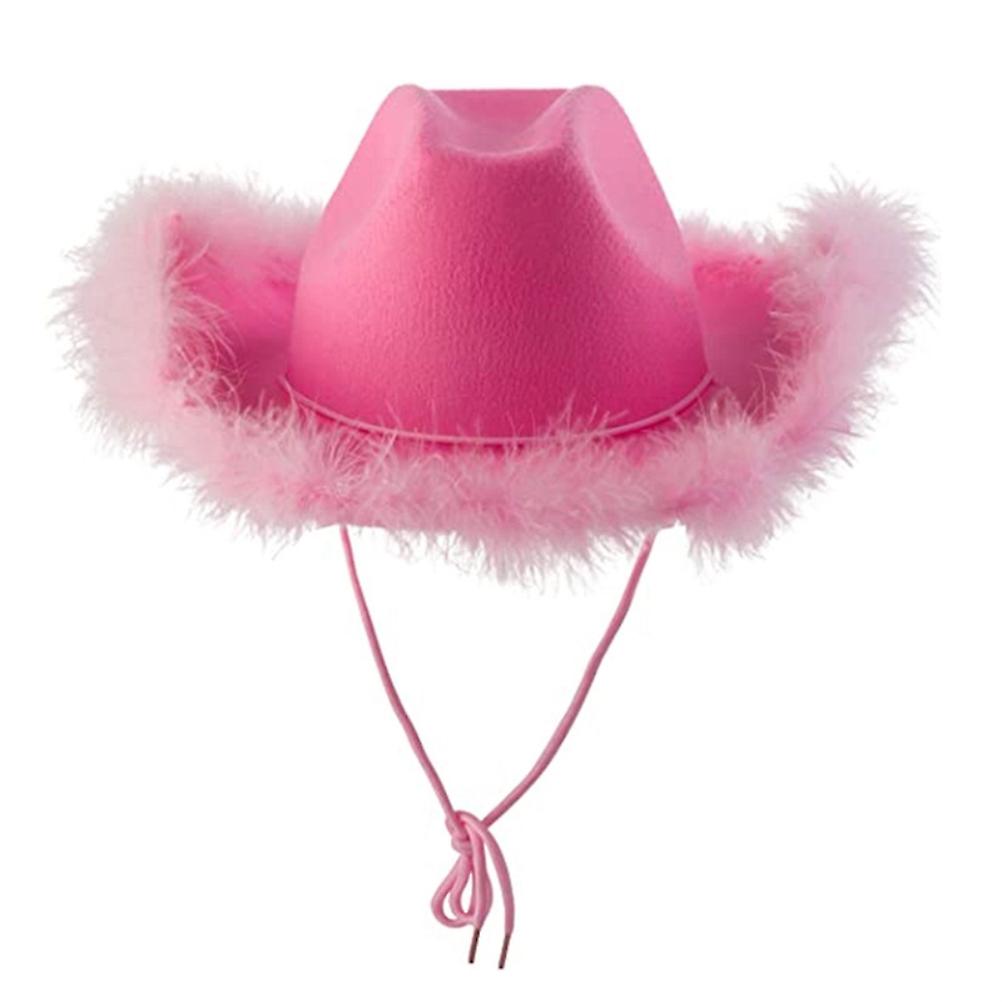 cowboyhoed roze