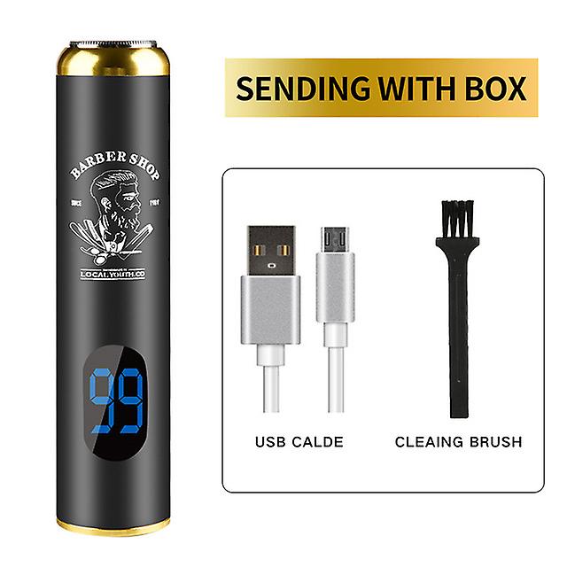 Electric Shaver Razor Shaving Beard Machine For Men Lcd Display Dry Wet Beard Trimmer Rechargeable Washable Blade Razor Epilator