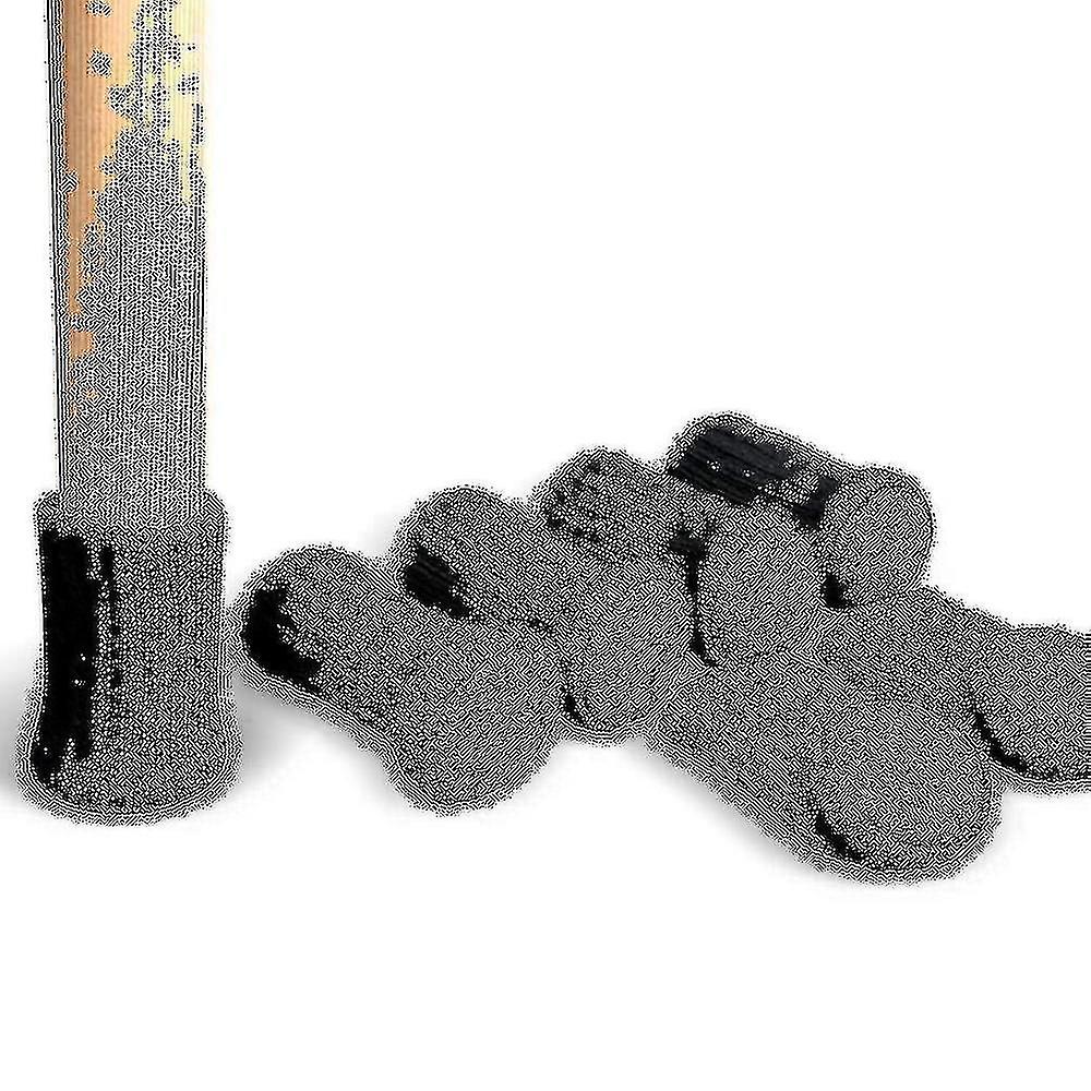 4-Pack Furniture Leg Socks – Anti-Slip, High-Elasticity Chair Leg Protectors For Hardwood & Tile Floors, Reduce Noise