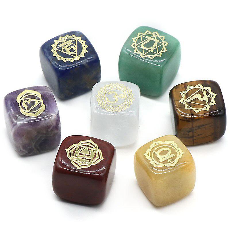 Chakra stones, 7 parts