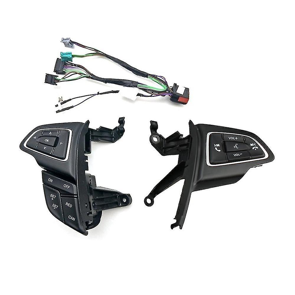 Car Steering Wheel Button For Ford Focus Mk3 2015 2016 2017