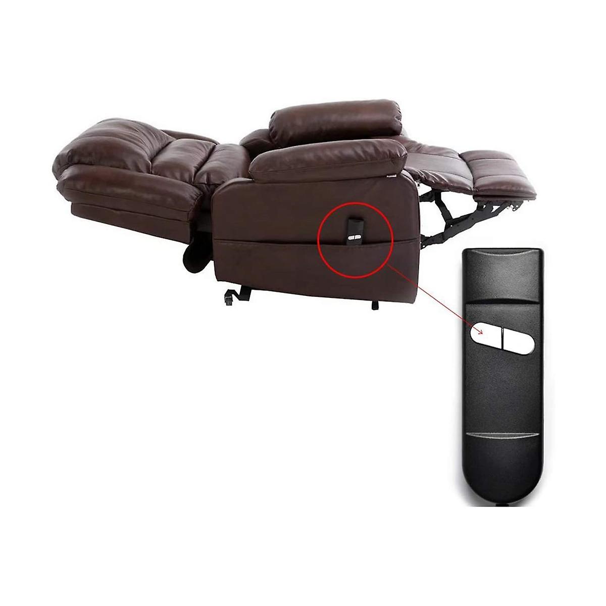 Lift Chair Remote Replacement, 5 Pin 2 Button Power Recliner Remote For