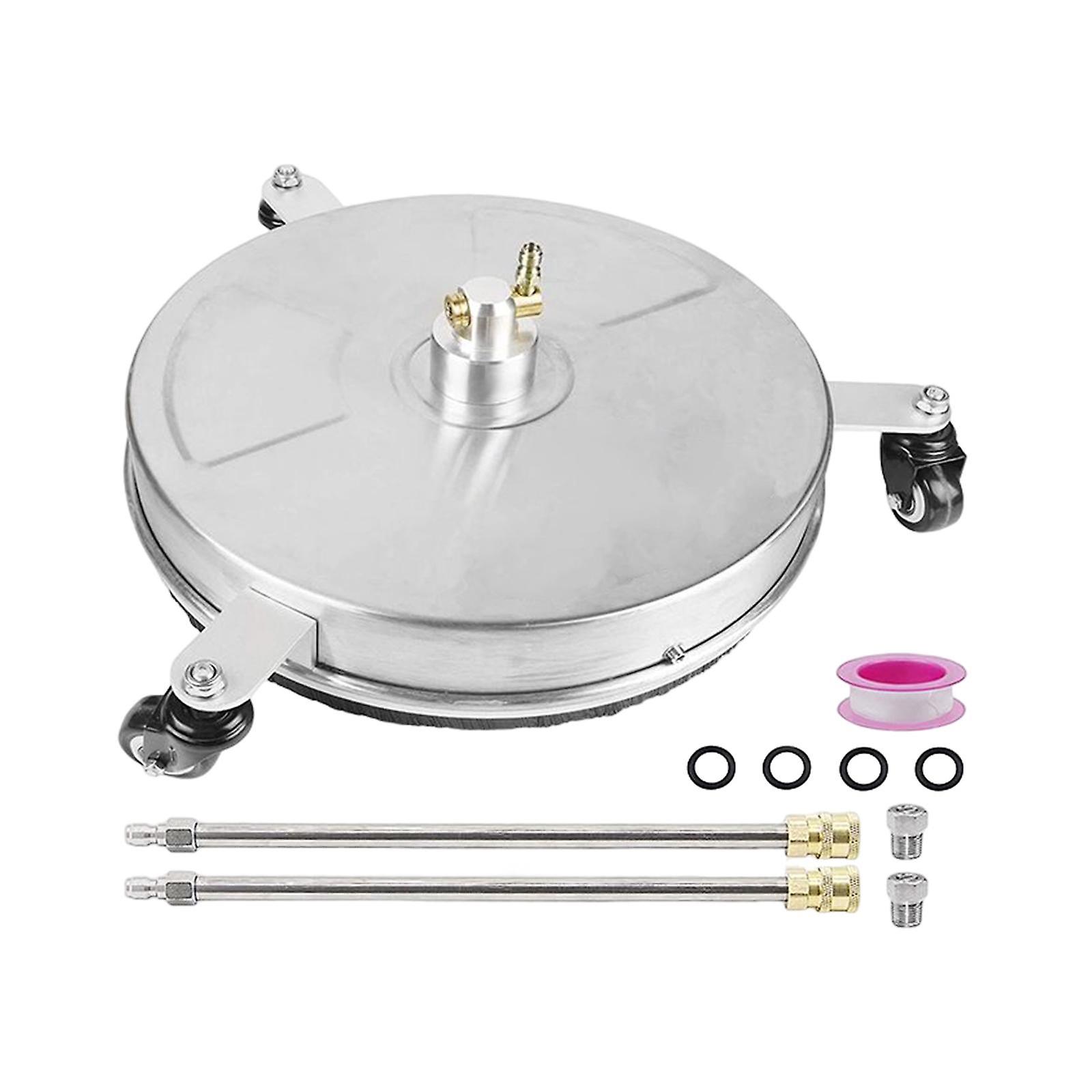 High Pressure Washer Flat Surface Cleaner with Extension pole for Cleaning