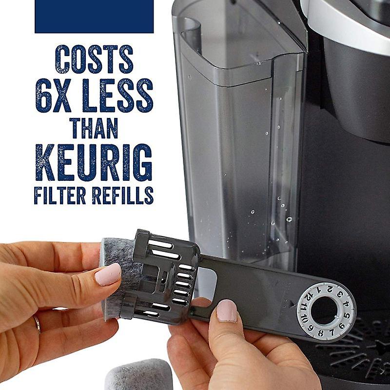6 / 12Pcs kull vannrensing filter erstatning for Keurig kaffemaskin