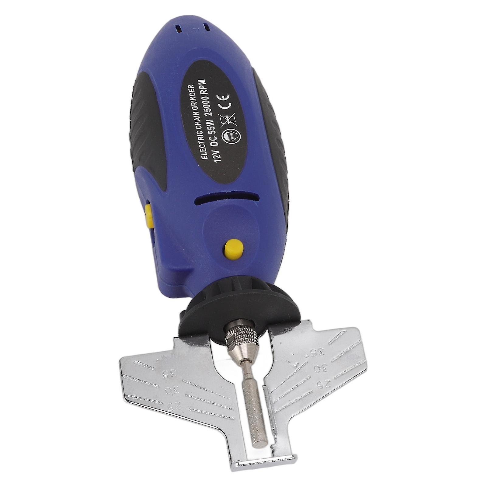 DC 12V 55W 25000RPM Chainsaw Sharpener Multifunctional Conversion Electric Chainsaw Filing Sharpening Tool Set US 110V