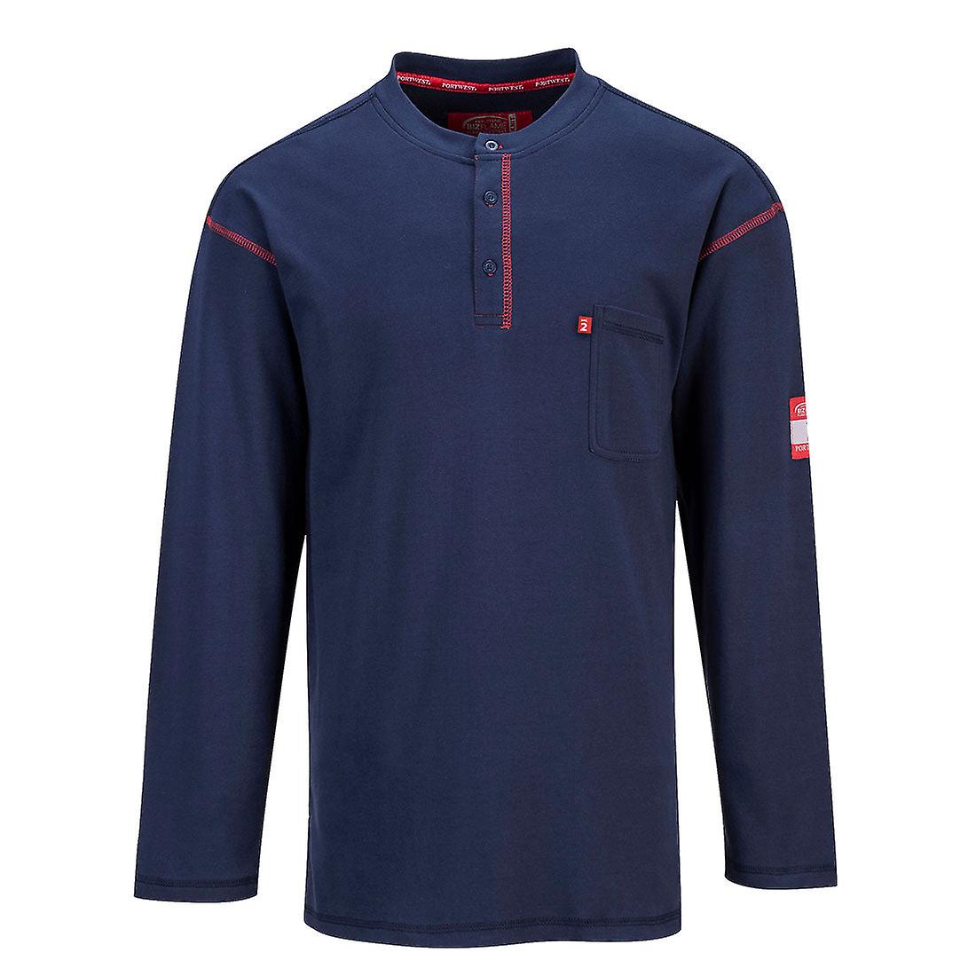 Portwest Fr02 Bizflame Fr Henley Sweatshirt