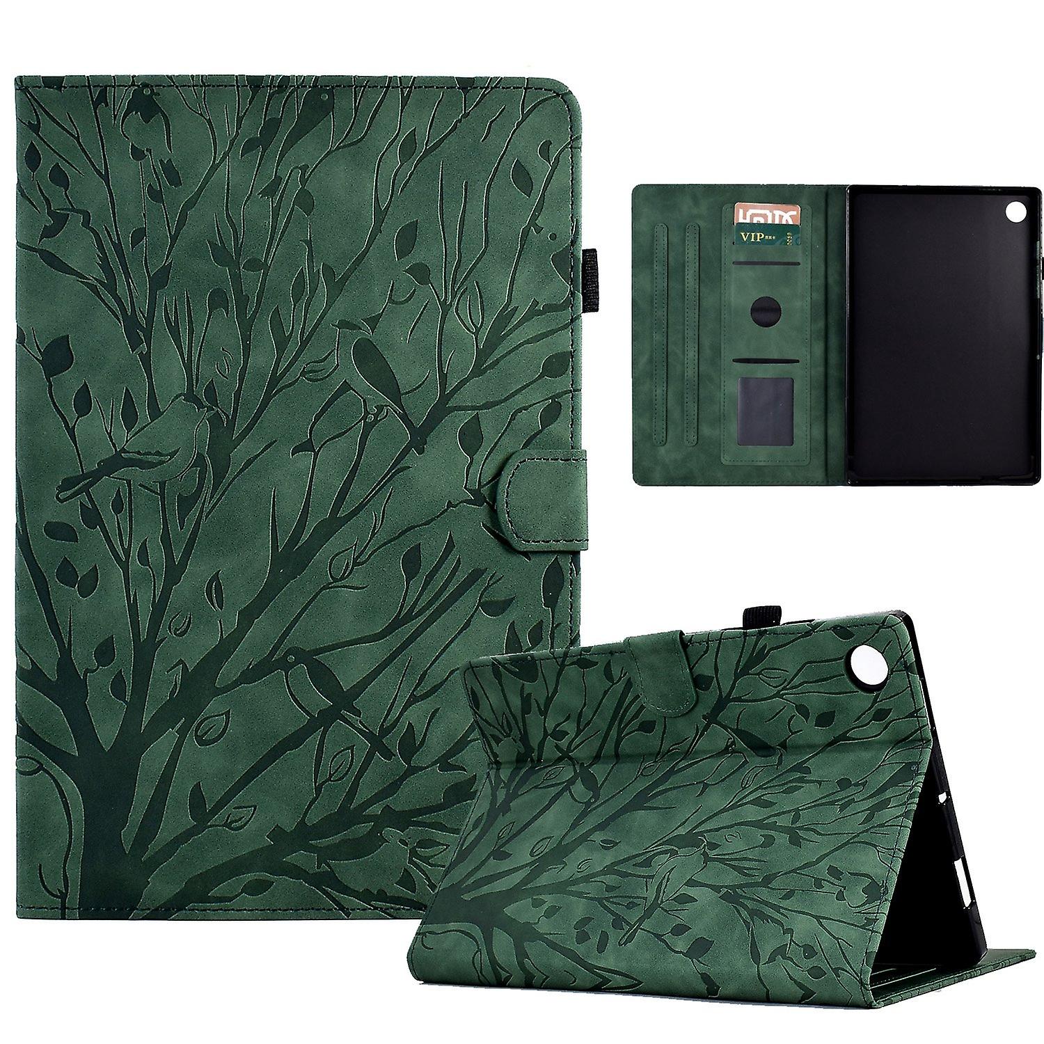 Tree Smart Leather Case For Samsung Galaxy Tab A9+