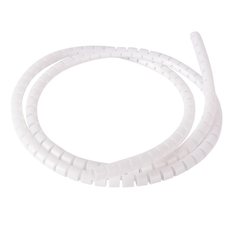 1M 8mm Wire Spiral Wrap Sleeving Band Tube Cable Protector Line Management