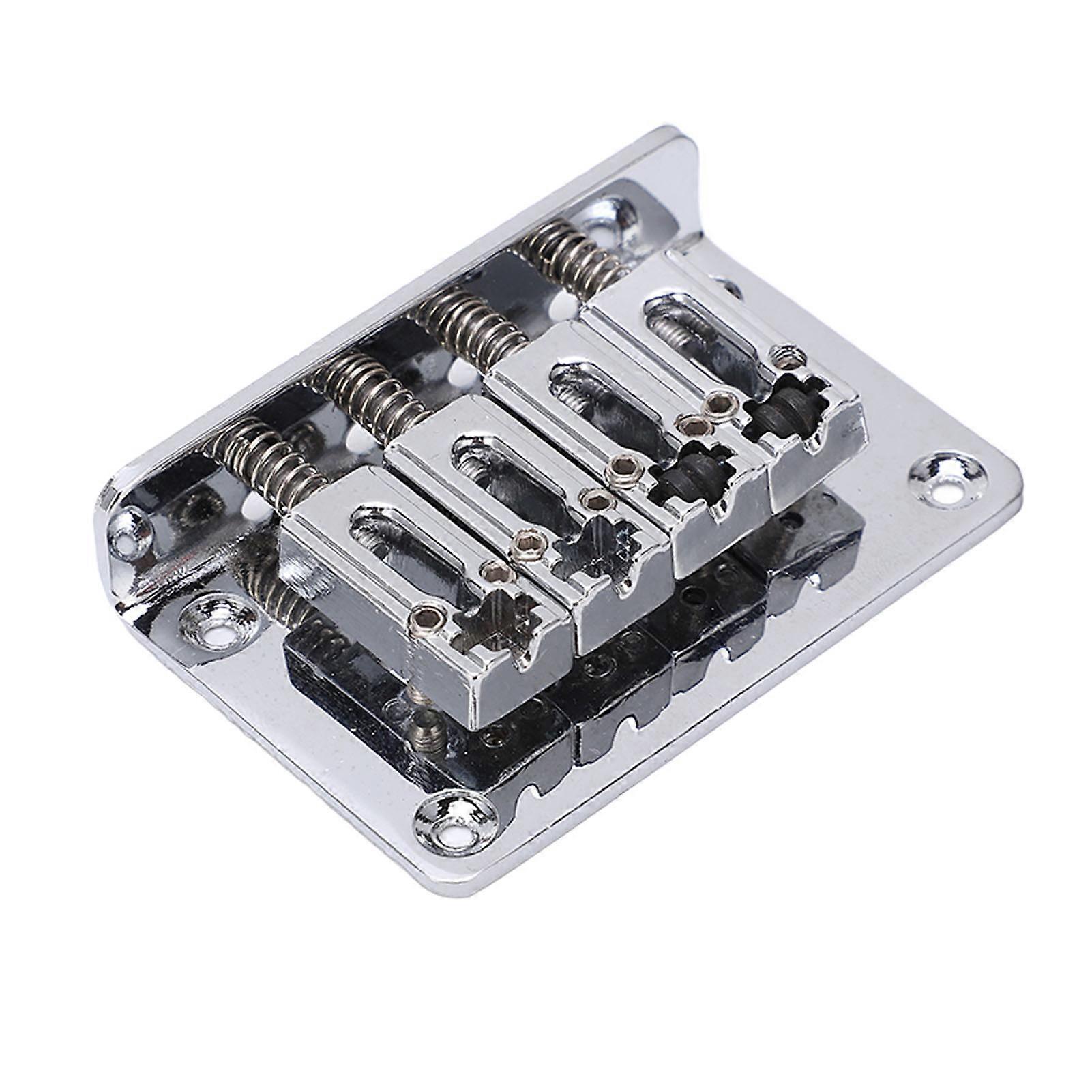 4 String Fixed Bridge Replacement Electric Guitar Bass Ukulele Stringed Instrument Accessories