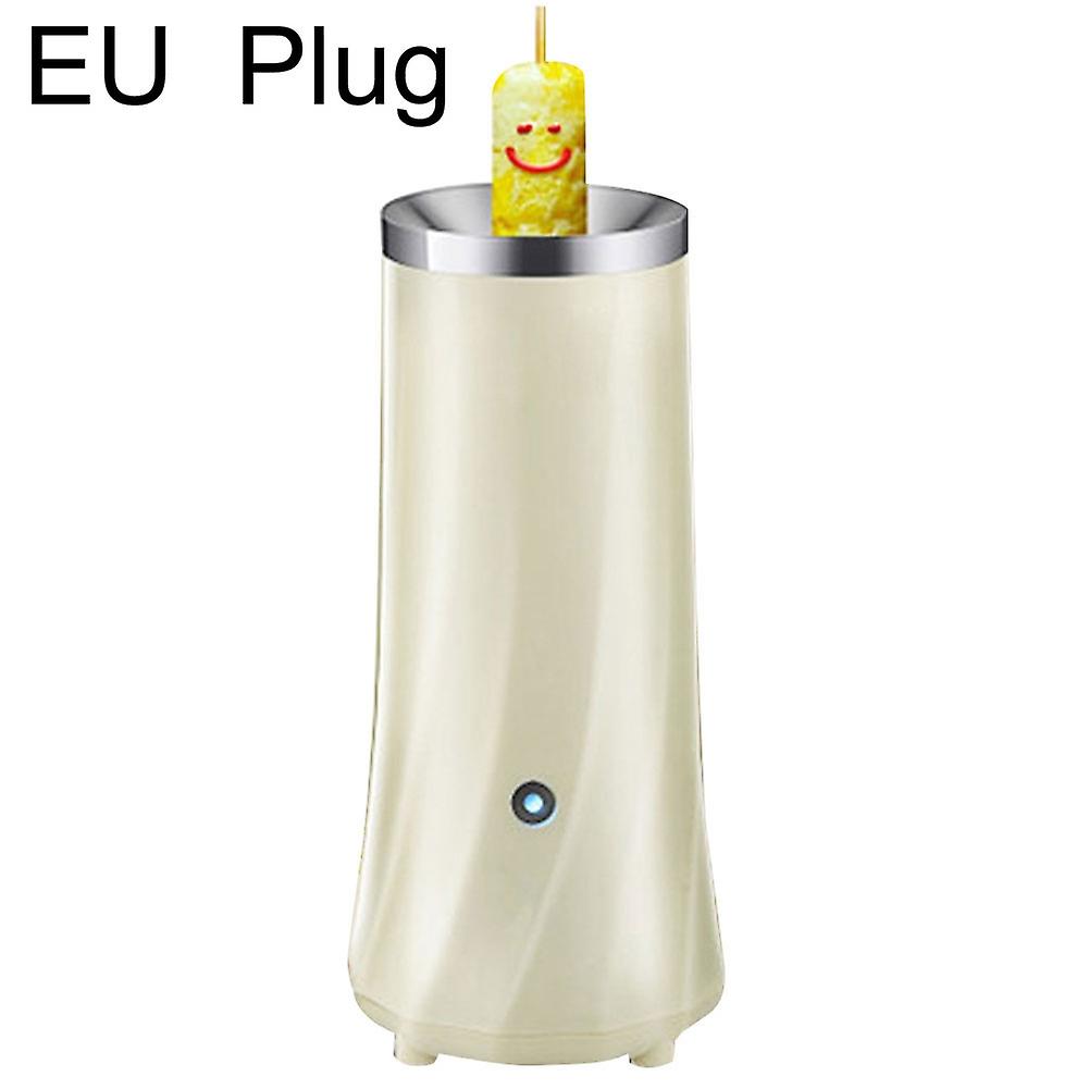 ZHOUBA Electric Automatic Multifunctional Egg Roll Maker Boiler Omelette Cooking Tool White EU Plug