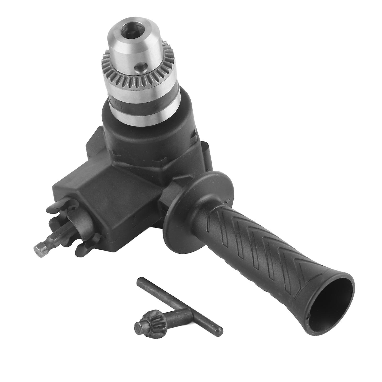 Right Angle Drill Attachment Kit Bend Extension for Narrow Space, Electric Corner Drill Accessory Tool for Repair and Installation