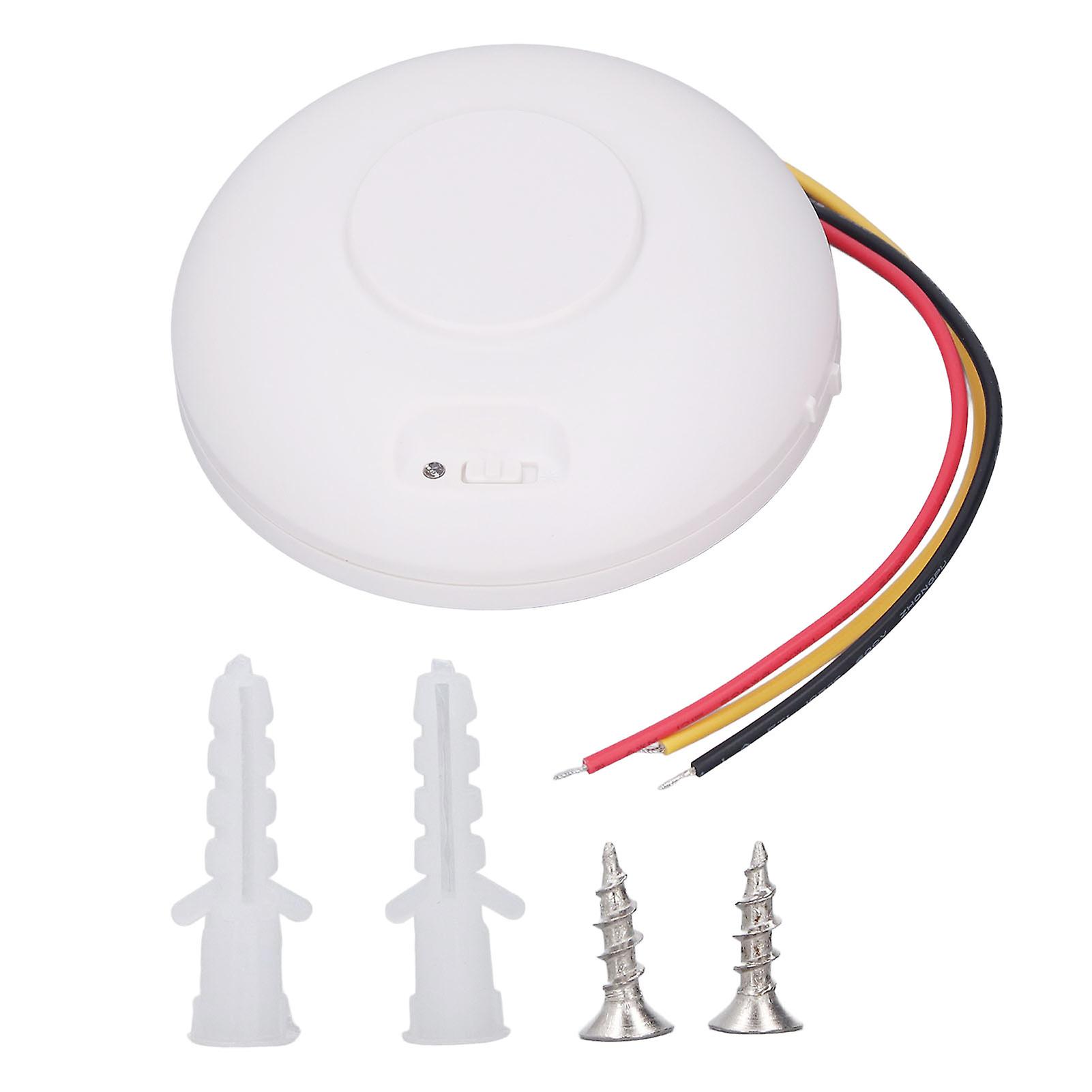 High-Precision Motion Sensor Switch with Human Detection, 100-240VAC
