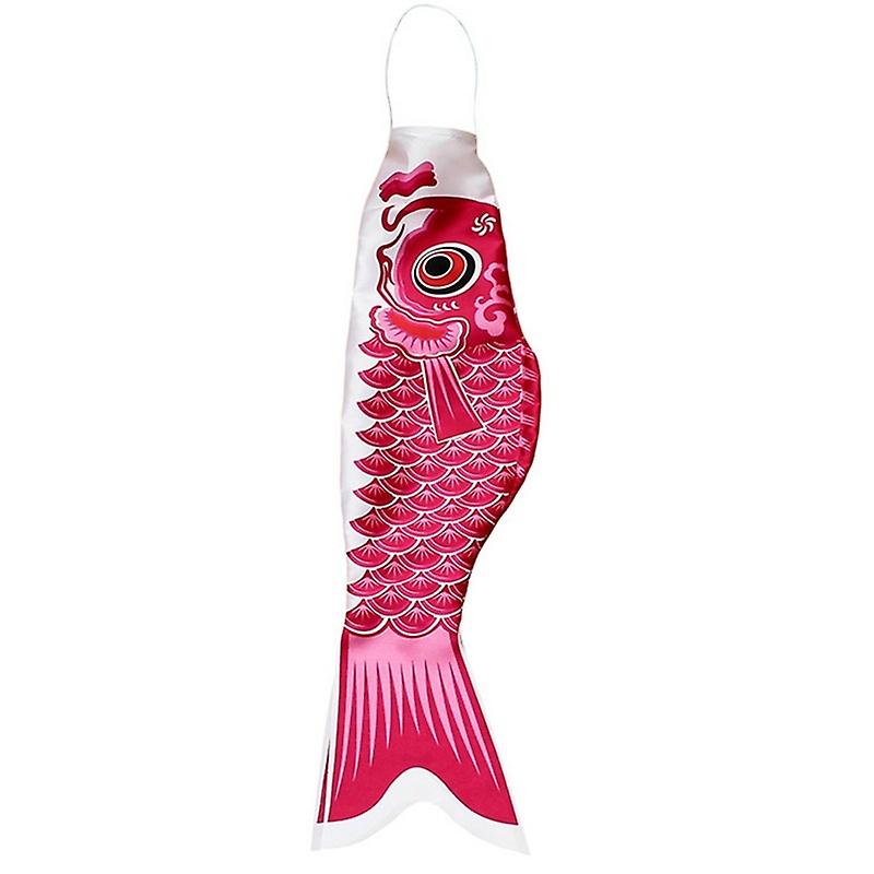 Japanese Carp Windsock Flag Fish Windsock Streamer Exquisite Pattern Vivid Color Long Enough Streame