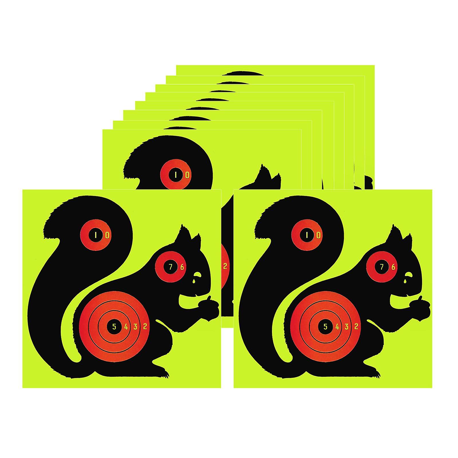 10Pack 20cm Shooting Paper Target Face Targets Aim Object Shooting Training