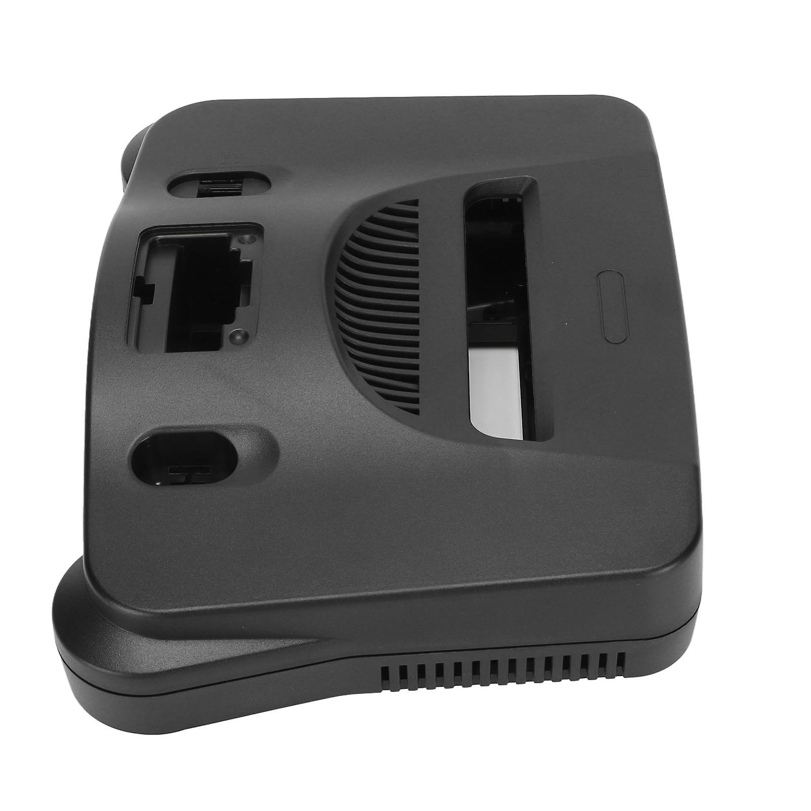 Retro Video Game Console Case Universal Replacement Game Console Protective Shell for N64 Retro Video Game Console Black 