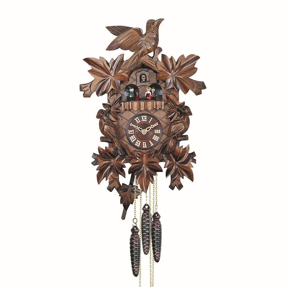 Engstler - 638 QMT - Cuckoo clock - Quartz - Walnut