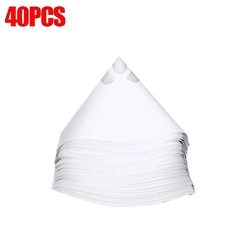 10/20/30/50 stuks Mesh Papier Verf Zeven Wegwerp Verf Filterpapier Zuiverende Zeef Beker Trechter Nylon Micron Papieren Trechter ~ 27980