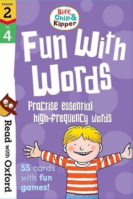 Read With Oxford Stages 24 Biff Chip And Kipper Fun With Words Flashcards by Kate Ruttle Paperback Book