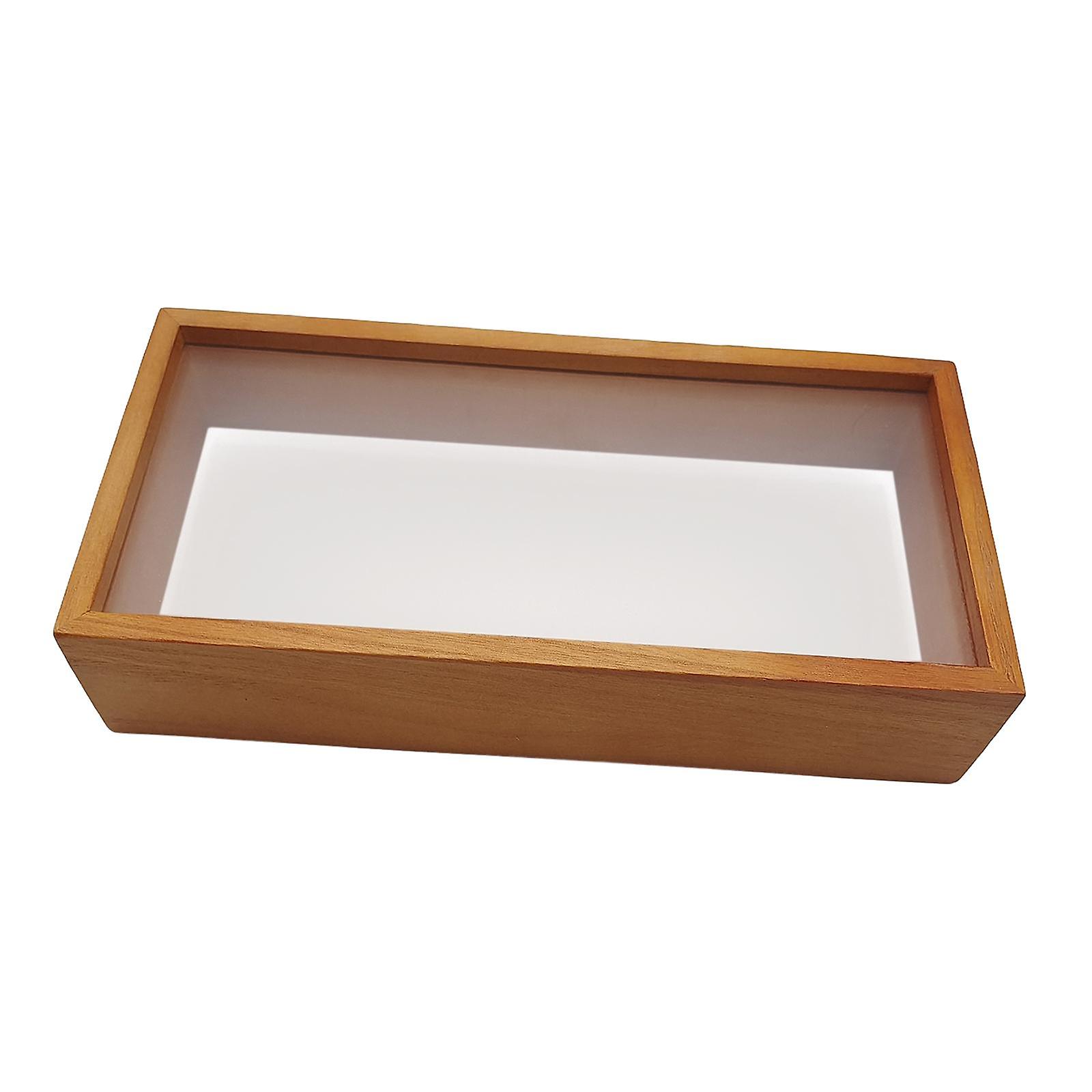 Shadow Box Frame Memory Box Pressed Flower Frame Dried Flower Display Case for Artwork