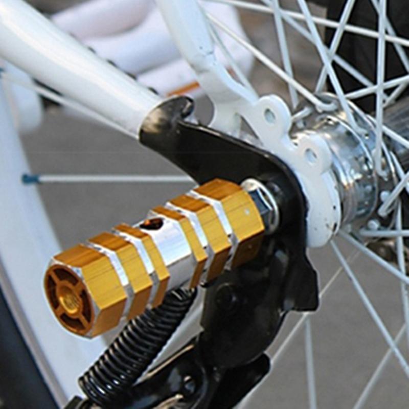 Alloyaxlepedal 2kpl BMX Mountain MTB pyörä polkupyörä seos akselipolkimet jalka temppu tapit BY2826