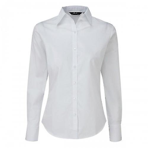 Premier Dam/Dam Poplin Långärmad Blus