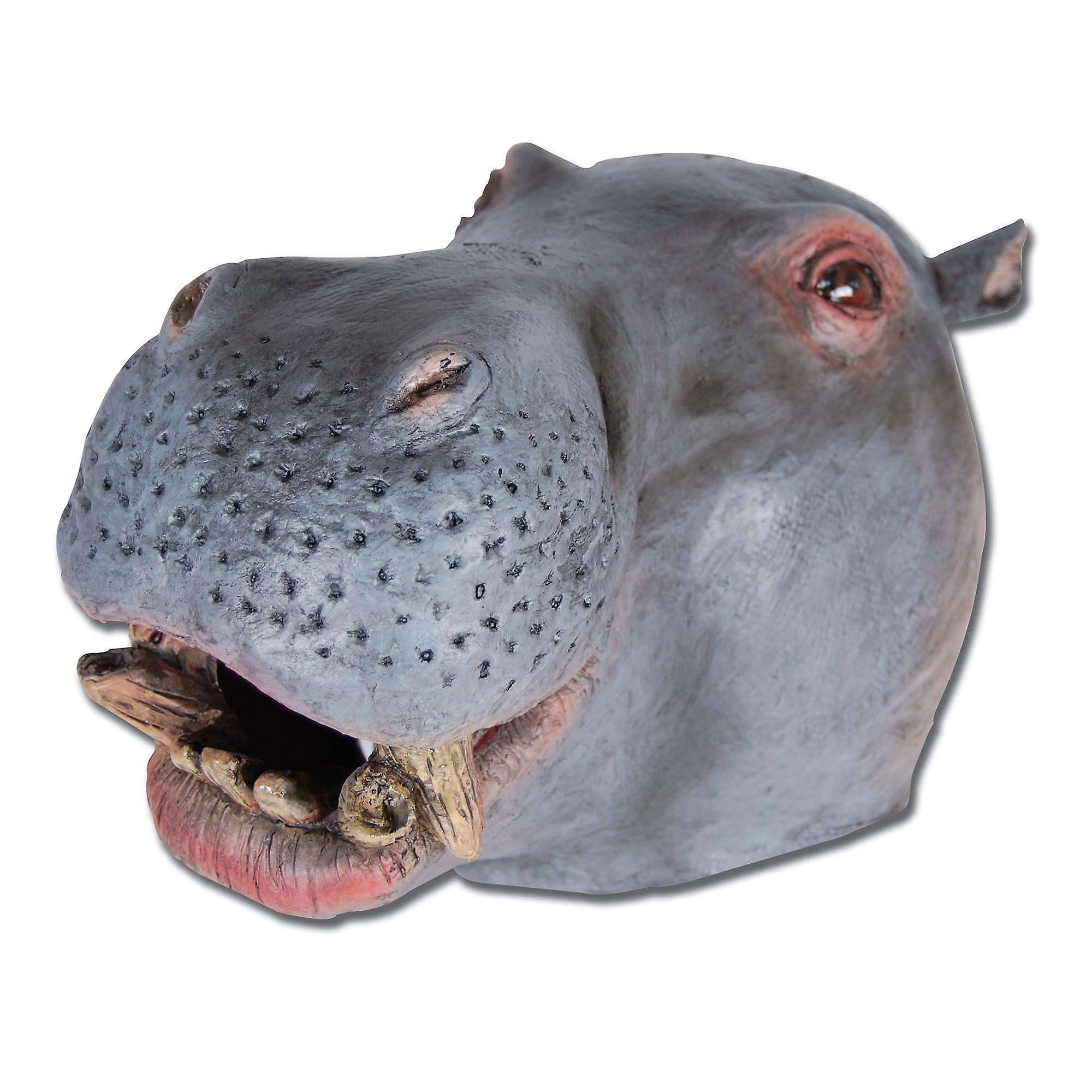 Hippo Rubber Overhead Mask Masks Unisex Bm304