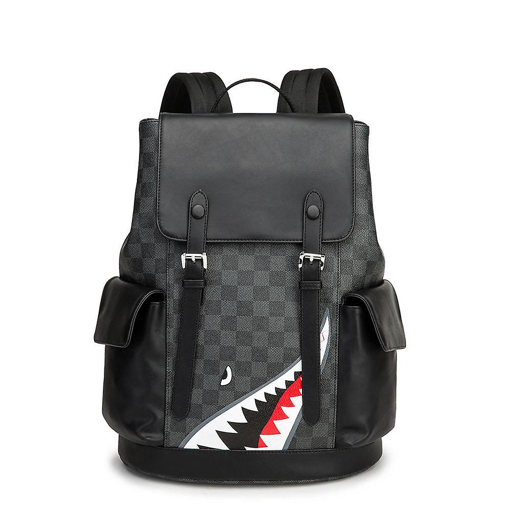 School Student Backpack College Bookbag Travel Bag Large Capacity Multi-pocket Burden Reduction