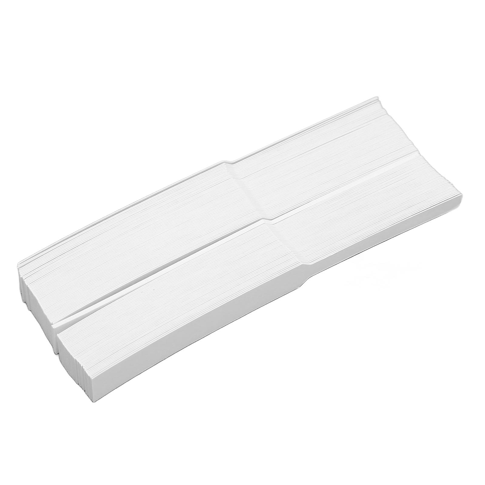 100 Sheets Perfume Test Strips Disposable White Blank Portable Perfume Blotter Paper Strips for Scents Aromatherapy 
