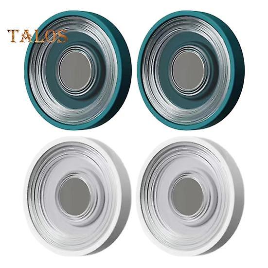 2 par Magnetisk Fjärrkontrollhållare Väggmonterad Utrymmesbesparande Anti-förlorad Icke-stansning TV-fjärrkontrollställ för vardagsrum