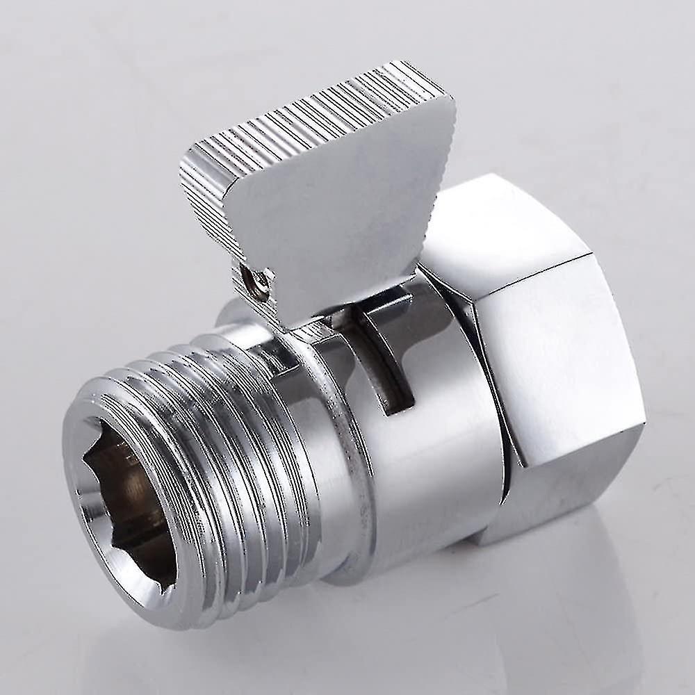 Adjustable Copper Shut-off Valve for Shower Head - Easily Control Water Temperature