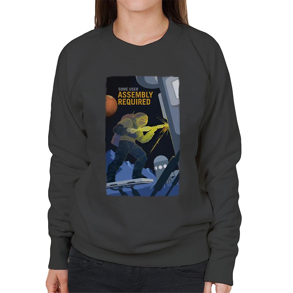 NASA Some User Assembly Required Women's Sweatshirt