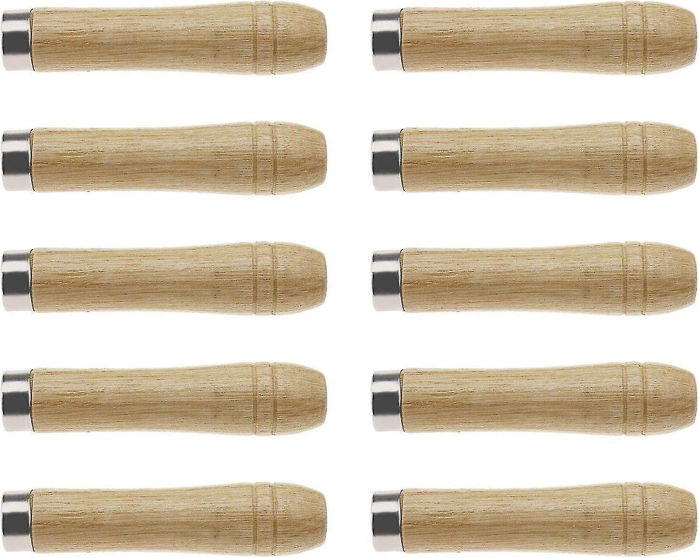 11cm/8mm Length - 10x Wood File Handle for Maintenance Garage Carpentry Tools
