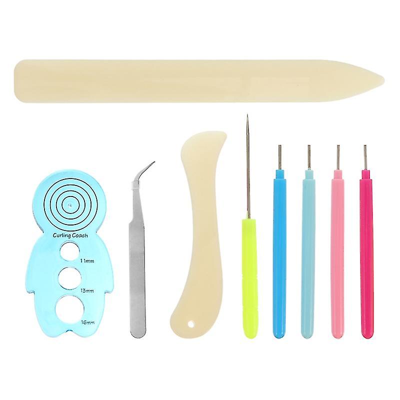 9pcs Paper Quilling Set