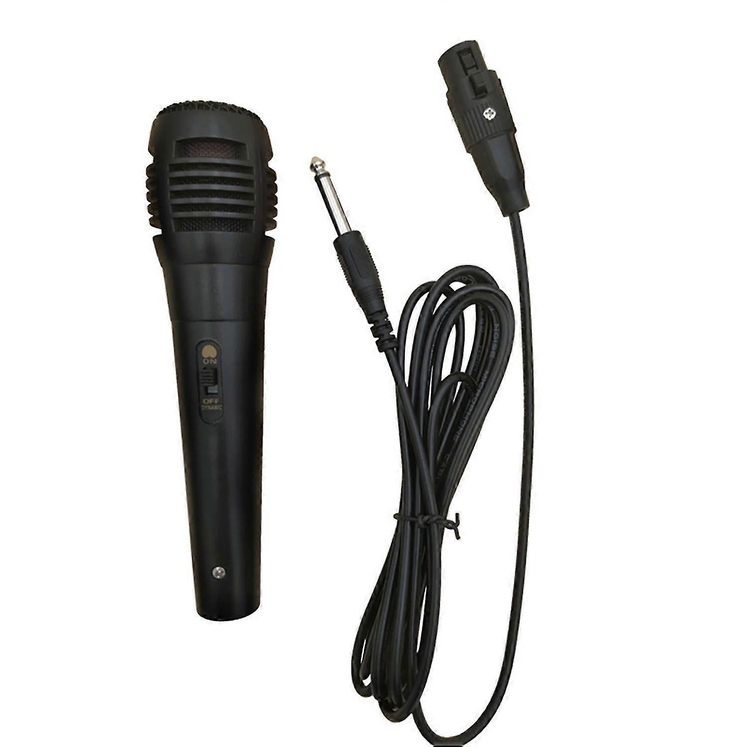 Microphone Undirectional Dynamic Black Wired Undirectional Microphone for Singing