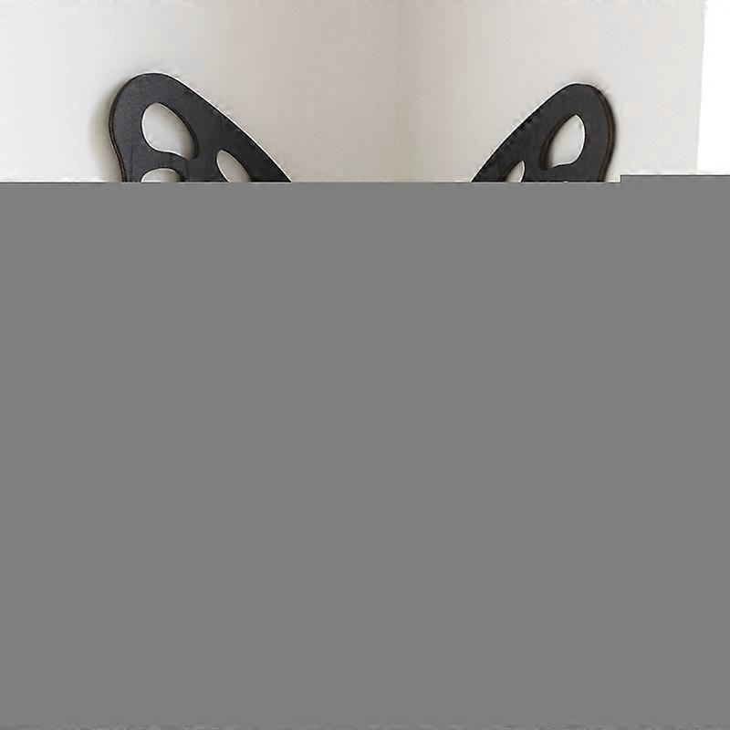 Hollow Out Butterfly Shape Corner Shelf Wall Mount Floating Shelves Crystal Crafts Display Storage Rack Decors Butterfly Crystal Floating Storage Rack