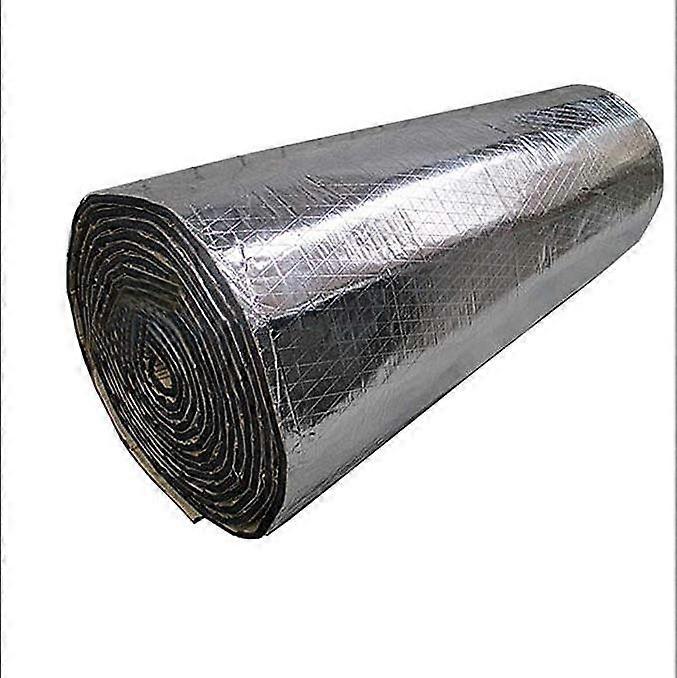 0.5x1m Car Sound Proof Deadening Mat Aluminum Foil Noise Heat Insulation for Automotive NO.48716