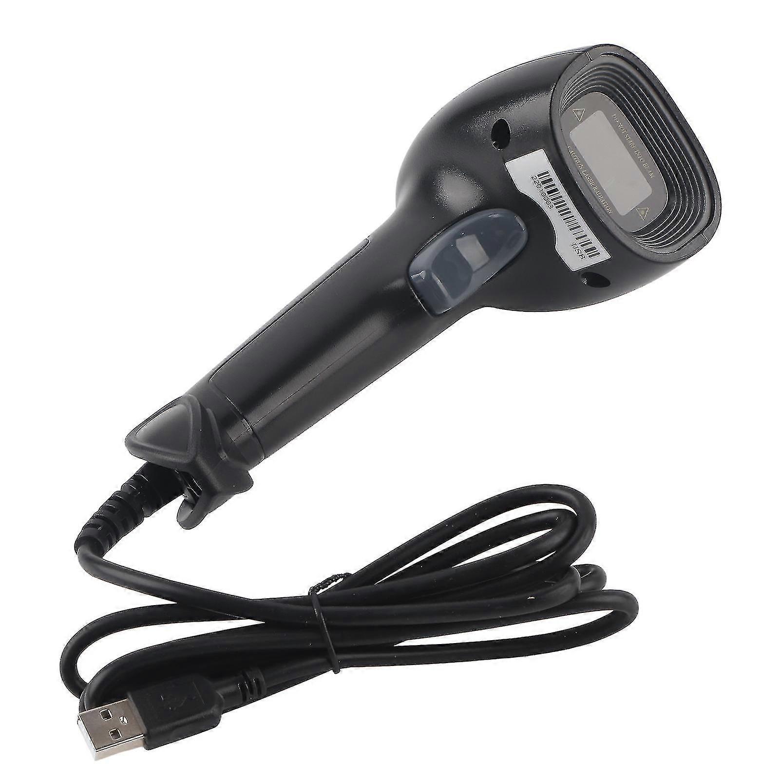 1d Handheld Barcode Scanner Image Code Reader Usb Wired Gun Compatible Store Supermarket-m_Feb