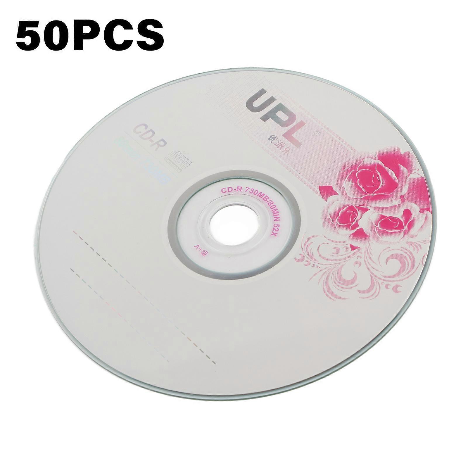 Κενοί δίσκοι CD-R 52X 730MB εγγράψιμοι δίσκοι Κενοί δίσκοι CD για αποθήκευση ψηφιακών εικόνων και μουσικών δεδομένων