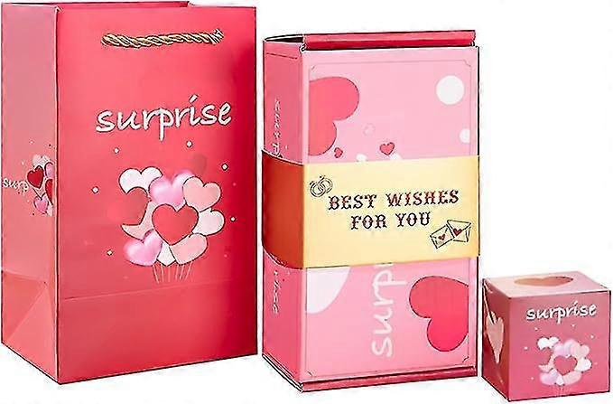 Surprise Box Jump Box, Surprise Gift Box, Creative Gift, Diy Surprise Box, Gift Box With Jumping Surprise Effect, Diy Handmade Gift, Scrapbook Photo A