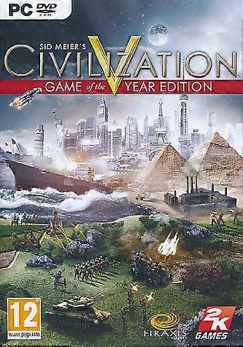 Civilization 5 Game of the Year Edition (PC DVD) - New & Sealed