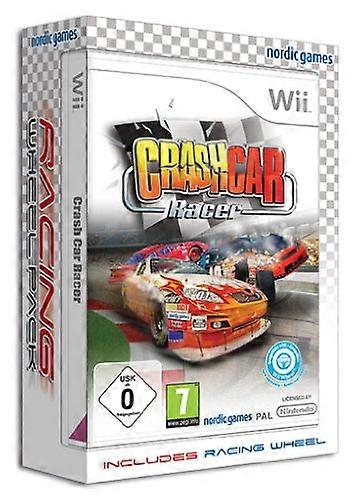 Crash Car Racer Bundle with Racing Wheel - Nintendo Wii - PAL - New & Sealed