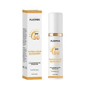 SPF50+ Isolating Cream Refreshing Sunscreen Brightening Waterproofed Sweatproof Vegetarian Cream 50ml