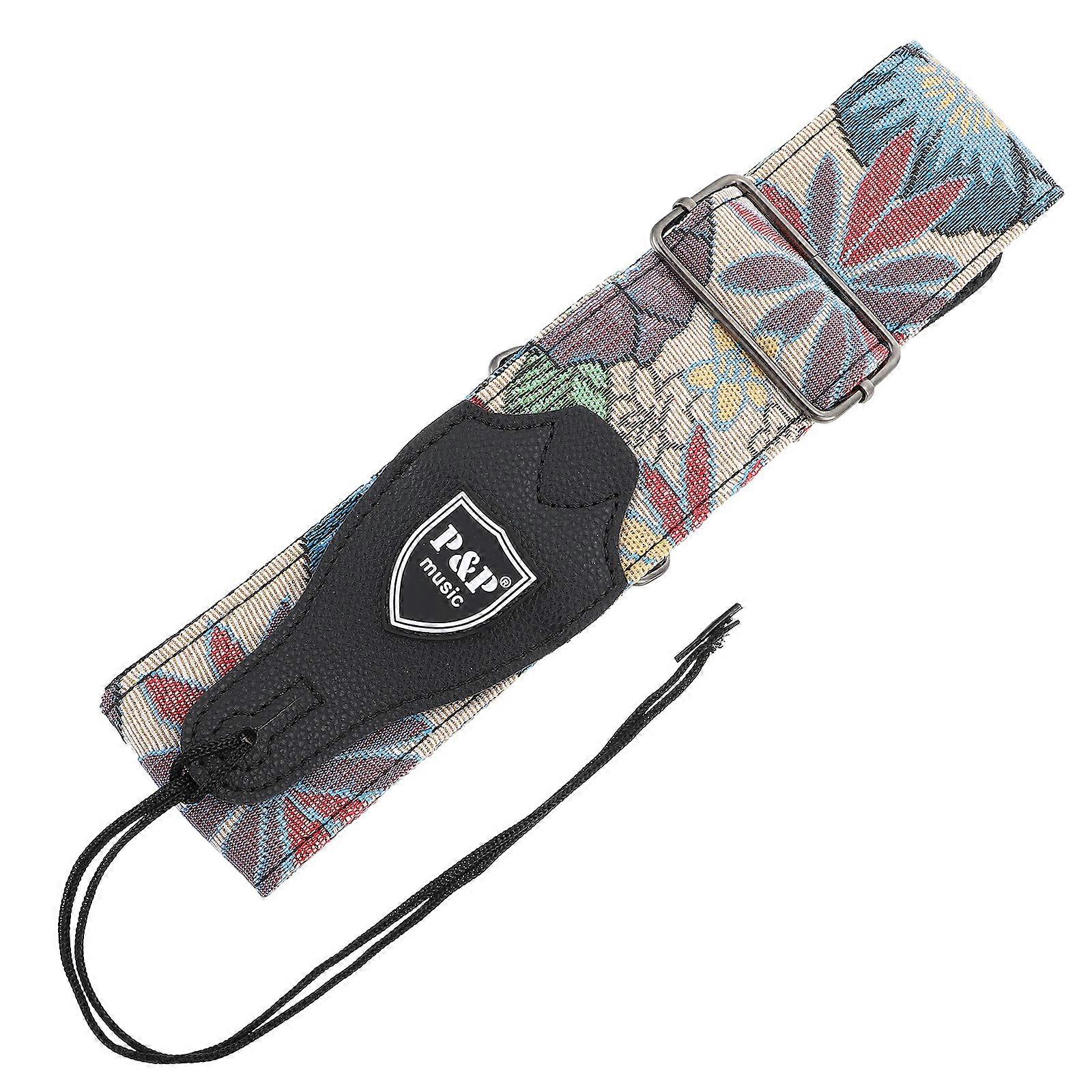 Practical Classic Guitar Strap Durable Guitar Shoulder Strap Gift Guitar Belt