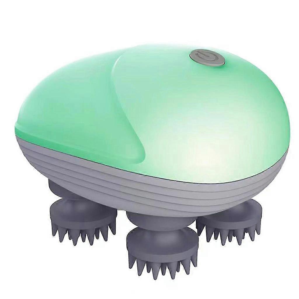 Electric Scalp Massager Soft Silicone Handheld Hammer For Head Relief For Family