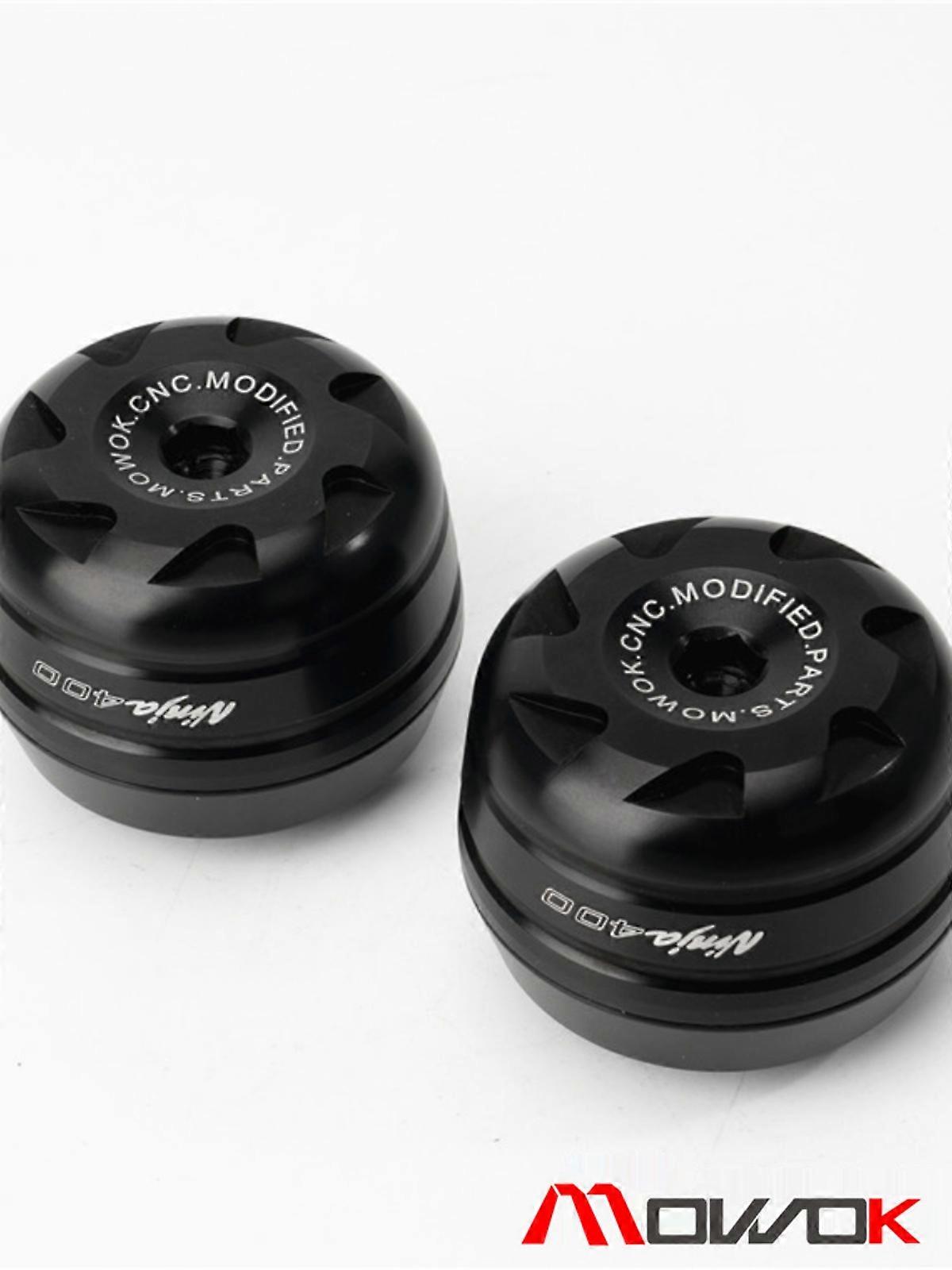 MOWOK for Kawasaki Z400 Ninja NINJA400 18-23 Modified Front and Rear Wheel Ball Drop Protection Bars